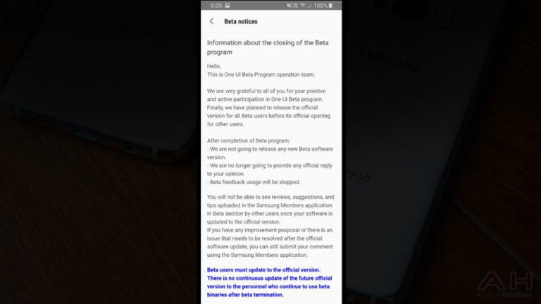 Actualizarea oficială Galaxy S8 cu Android Pie pe tot mai multe piețe