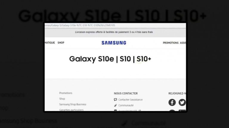 Samsung a confirmat din „greșeală” denumirea Galaxy S10e
