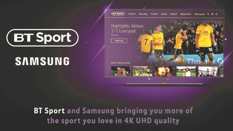 Samsung, parteneriat cu BT Sport pentru platforma Smart TV
