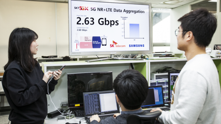 Samsung și SK Telecom au finalizat testele de interoperabilitate 4G / 5G