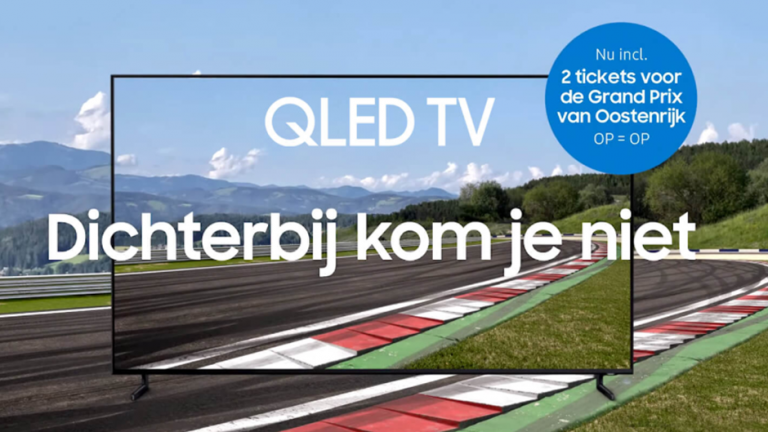 Cumpărați un model Samsung QLED TV și câștigați bilete gratuite la F1