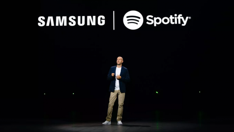 Spotify a anunțat extinderea parteneriatului cu Samsung