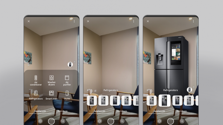 Cum să utilizați AR pe Galaxy S10 pentru a dota casa cu aparate și mobilă