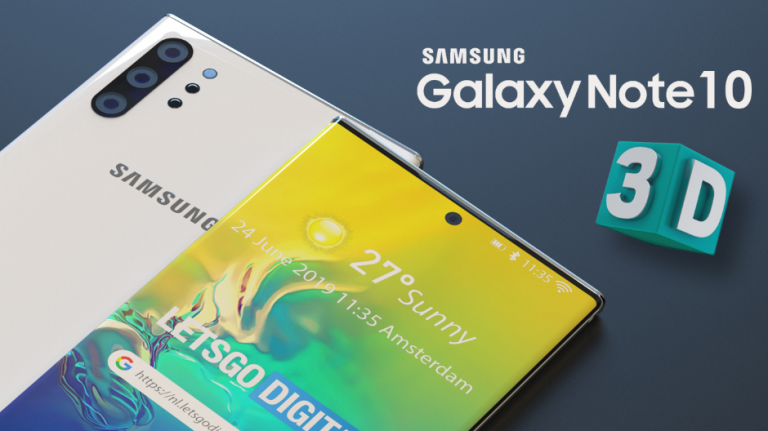 Make & Play 3D pe Samsung Galaxy Note 10 și o cameră ToF