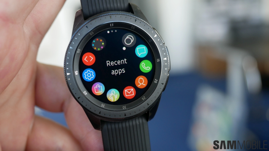 Prelinge Caracteristică siluetă  Samsung Galaxy Watch 2 cu nume de cod 