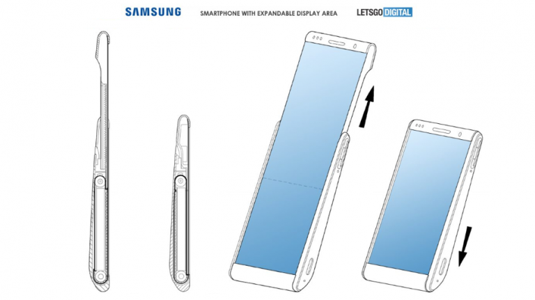Samsung a brevetat un telefon mobil cu display roll-up