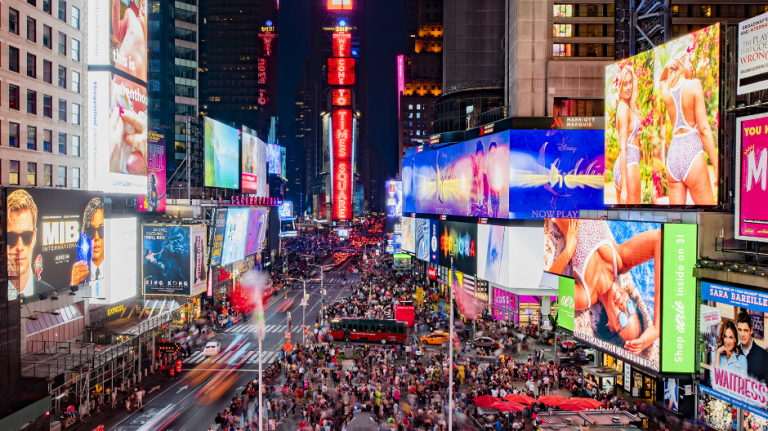 Samsung a instalat un afișaj Smart LED în New York, în Times Square