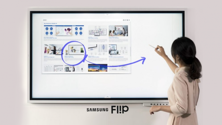 Samsung Flip 2019, un nou flipchart inteligent, comod și elegant