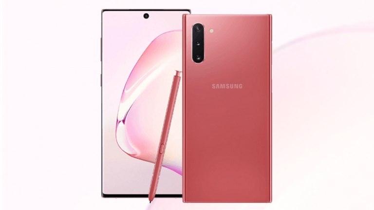 Samsung Galaxy Note 10: Așa arată smartphone-ul de top în roz