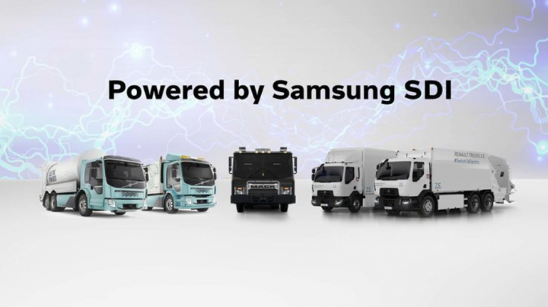 Samsung SDI parteneriat cu Volvo pentru baterii la camioane electrice