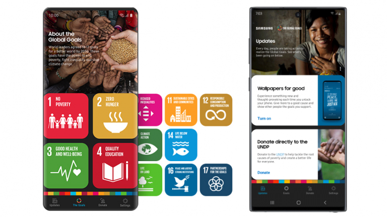 Samsung colaborează cu ONU, aplicații pentru eradicarea sărăciei
