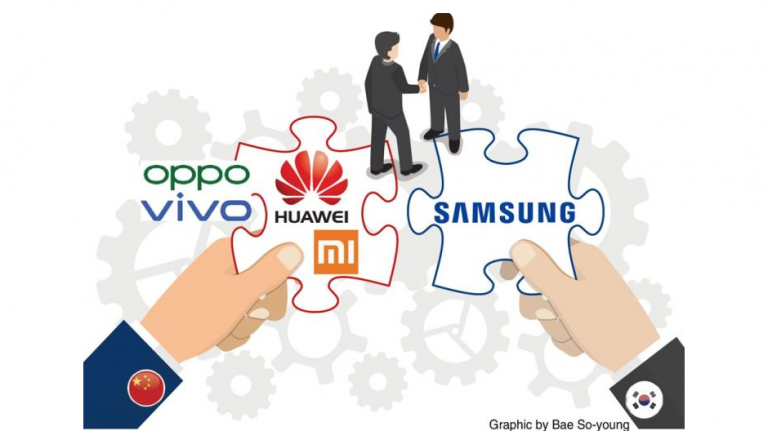 Samsung vinde componente de telefoane la Huawei, Xiaomi, Oppo și Vivo