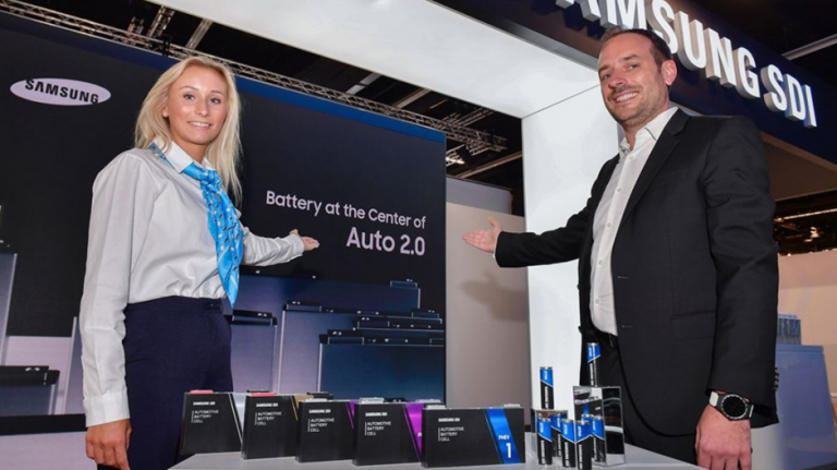 Samsung SDI va prezenta baterii EV inovatoare la Frankfurt