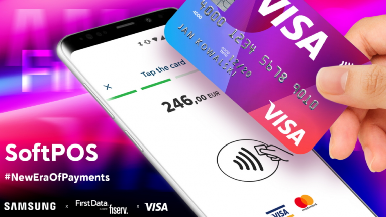 Samsung și Visa prezintă SoftPOS pentru plăți wireless pe smartphone-uri