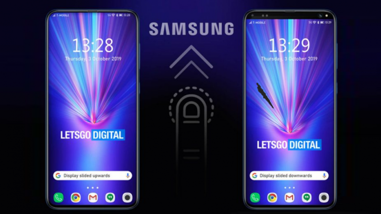 Brevet Samsung pentru un telefon Galaxy cu un ecran mobil