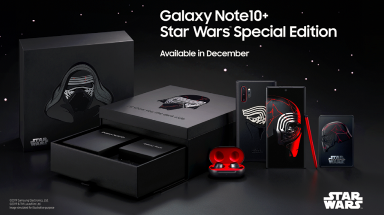 Galaxy Note 10+ Star Wars Special Edition, va fi lansat în decembrie