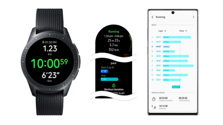 Samsung Galaxy Watch și Watch Active actualizate cu noi funcții