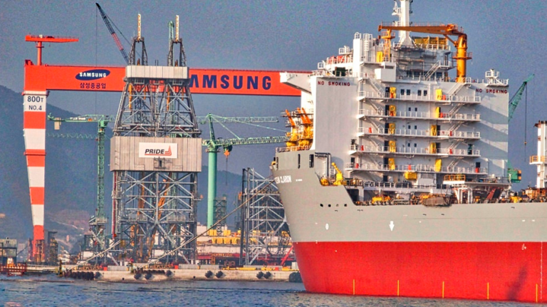 Samsung Heavy comenzi de peste 7,8 miliarde USD pentru nave maritime