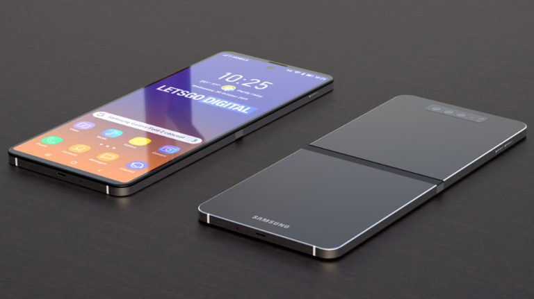 Telefon pliabil Samsung cu un design nou și mult mai compact