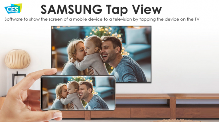 Samsung Tap View pentru oglindirea ecranului telefonului pe televizor