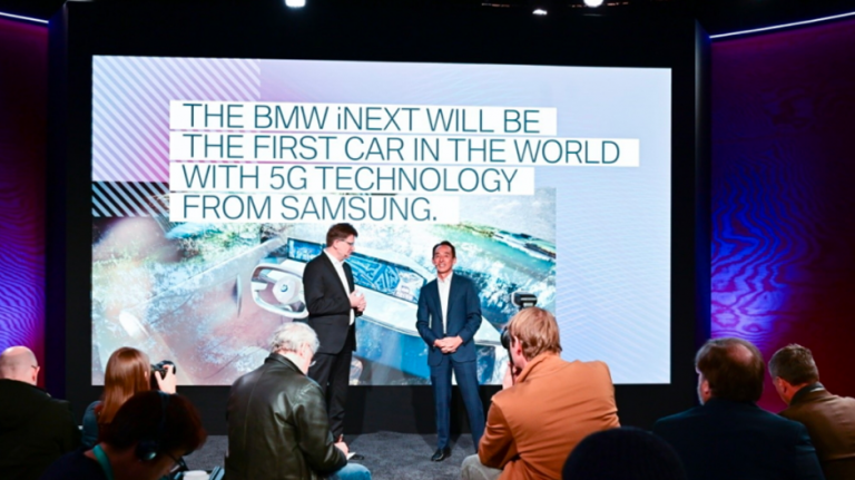 BMW iNEXT cu o tehnologie de contol telematic 5G de la Samsung