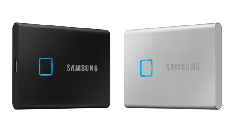 Samsung SSD T7 Touch portabil, viteză și securitate sporită