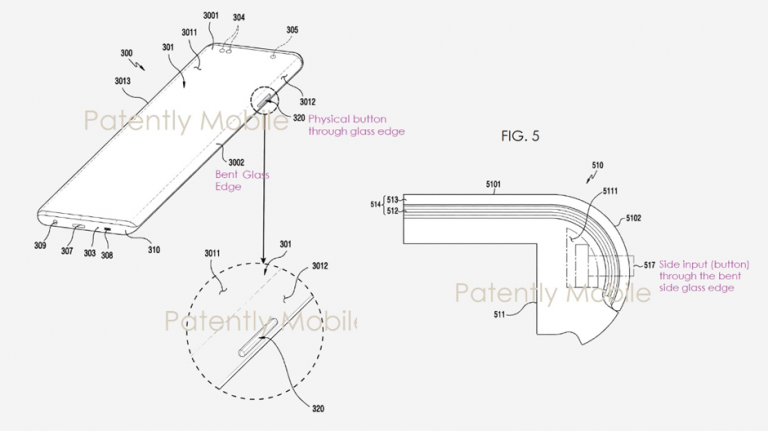 Samsung Electronics a brevetat viitorul afișaj tip cascadă