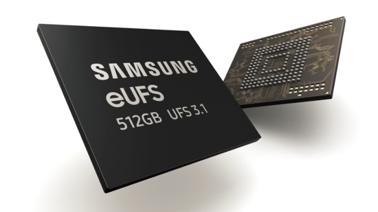 Samsung eUFS 3.1 de 512GB, cea mai rapidă memorie este în producție