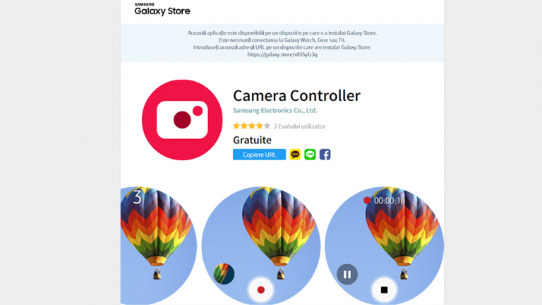 Cum să controlați camera foto a telefonului cu Galaxy Watch Active 2