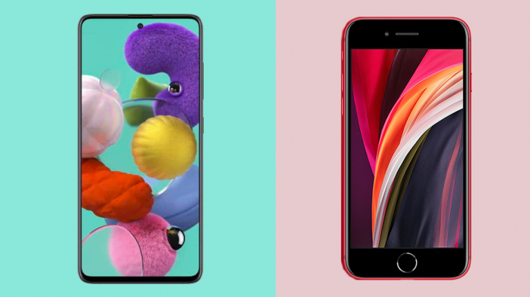 Samsung Galaxy A51 vs Apple iPhone SE 2020, care este cel mai bun?