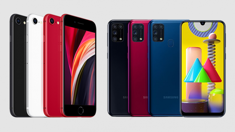 Galaxy M31 bate iPhone SE 2020 la camere, preț, baterie și la multe altele