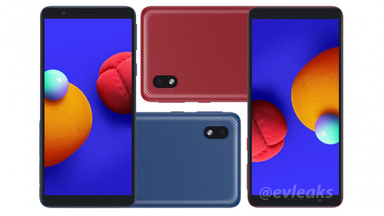 Fotografiile cu Samsung Galaxy A01 Core dezvăluie designul față și spate