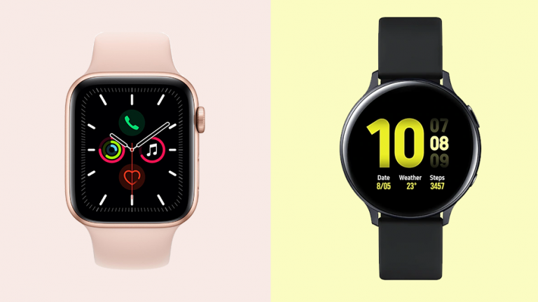 Galaxy Watch Active 2 vs Apple Watch Serie 5: care este cel mai bun?