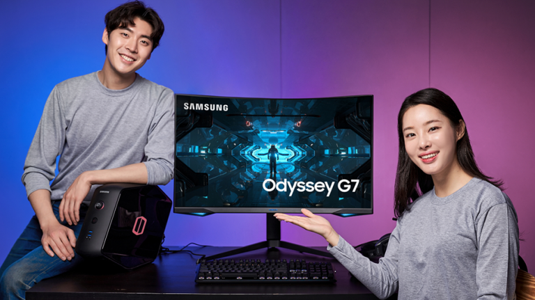 Samsung Odyssey G7 monitorul curbat pentru jocuri lansat la nivel global