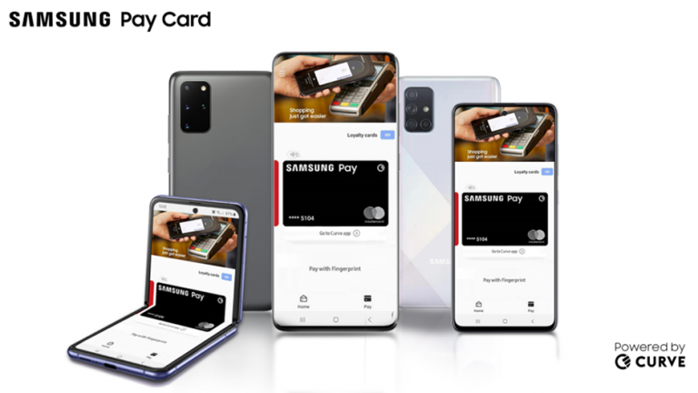 Samsung Pay Card vine în Marea Britanie, alimentat de Curve