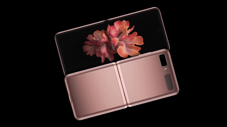 Galaxy Z Flip 5G „Mystic Bronze” prezentat din toate unghiurile