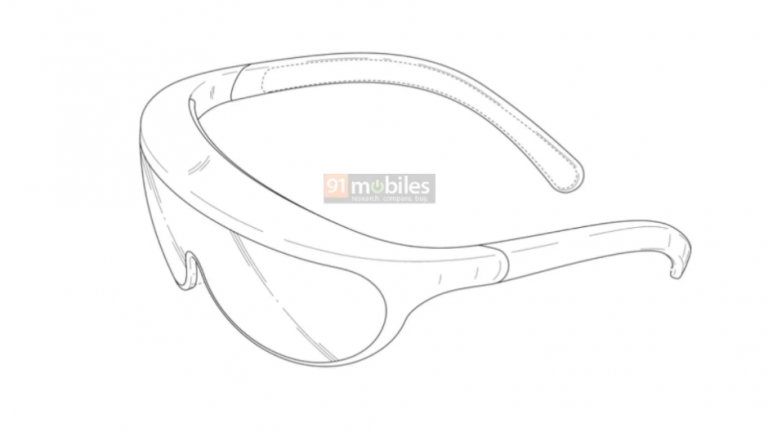 Brevetul de ochelari Samsung AR arată designul final
