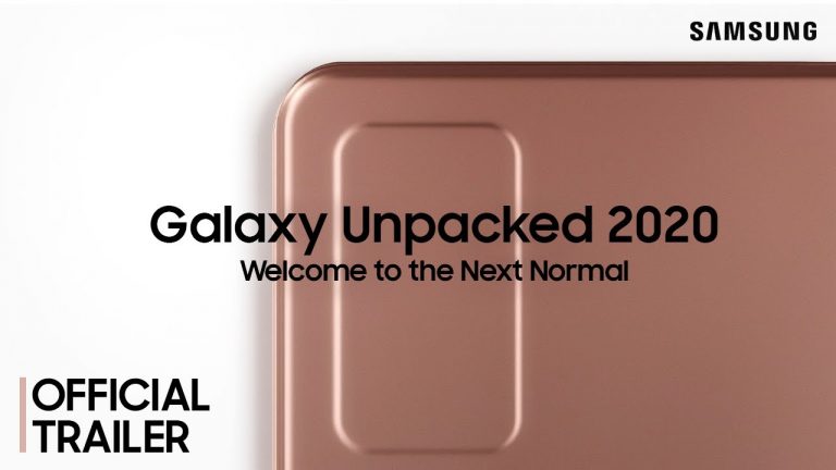 Celebrități și noile dispozitive apar în noul clip Galaxy Unpacked 2020
