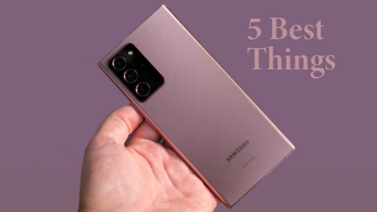 Cele mai bune 5 lucruri despre Samsung Galaxy Note 20 Ultra