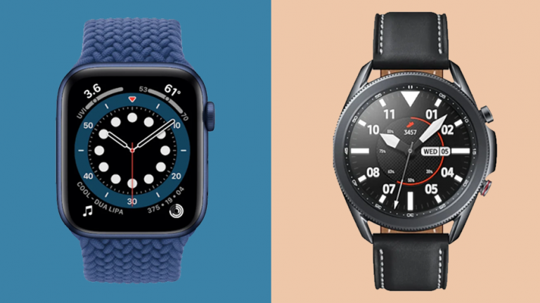Comparație Apple Watch 6 vs Samsung Galaxy Watch 3: ciocnirea titanilor