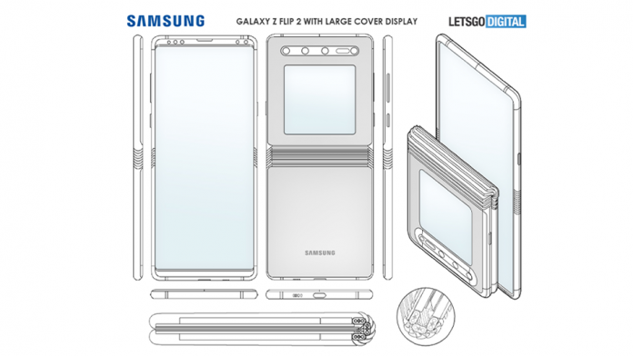 Samsung Galaxy Z Flip 2 cu ecran exterior mai mare si balama mai buna Samsung Galaxy Z Flip 2 cu ecran exterior mai mare si balama mai buna
