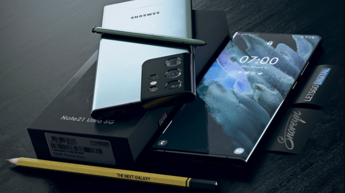 Camera Samsung sub-ecran poate debuta pe Galaxy Note 21 Ultra