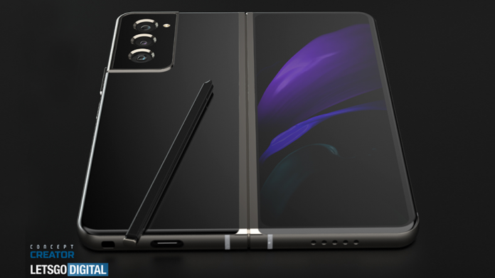 Smartphone pliabil Samsung copmpatibil cu S Pen Galaxy Z Fold 3