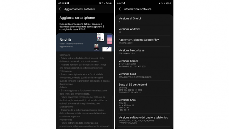 Samsung Galaxy S20 FE primeste Android 11 si One UI 3 1