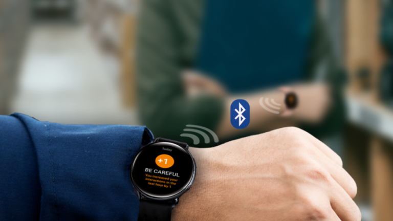 Samsung si Radiant dezvolta o solutie de distantare sociala cu Galaxy Watch