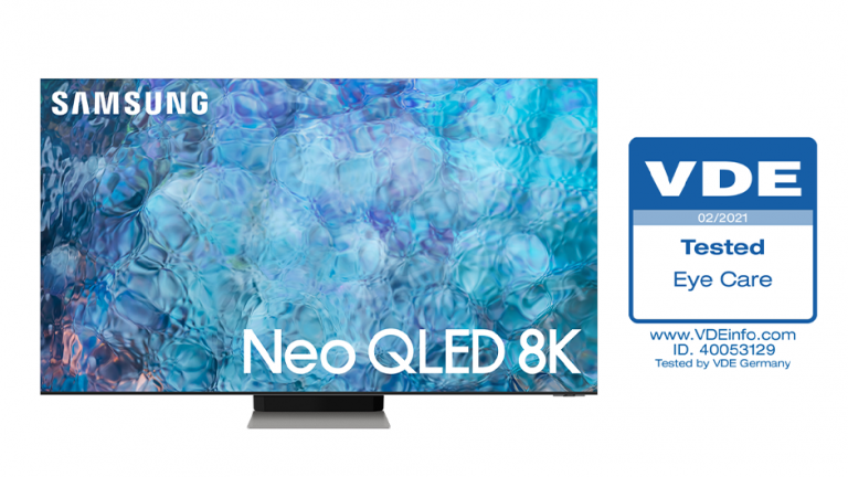 Televizoarele Samsung Neo QLED au primit certificarea Eye Care de la VDE