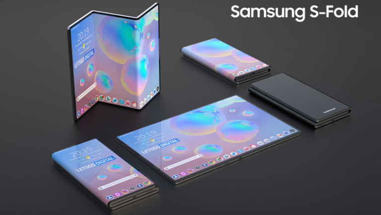 Afisaj Samsung S Foldable pentru viitoarele smartphone pliabile