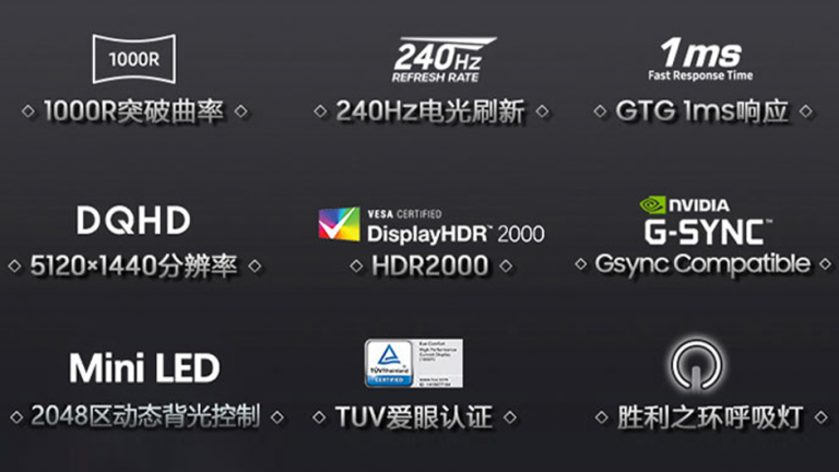 Samsung Odyssey G9 de 49 inch actualizat la DisplayHDR 2000