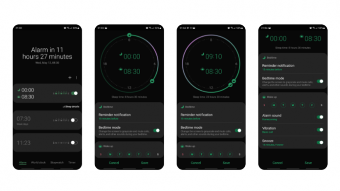 Samsung Clock o aplicatie tot mai interesanta si inteligenta