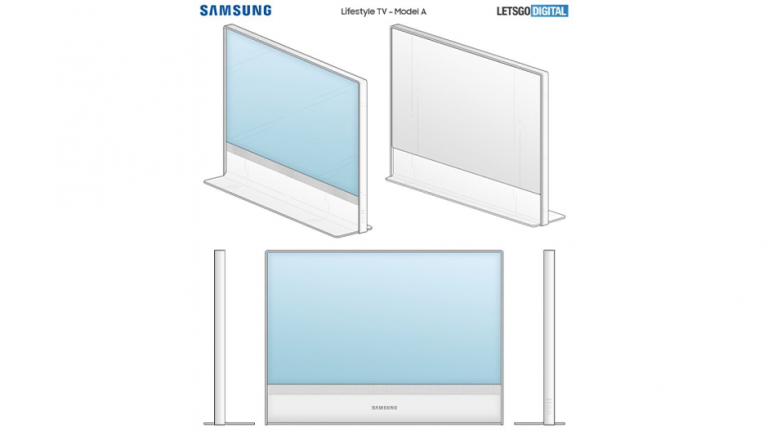 Samsung a brevetat doua noi modele pentru televizoarele Lifestyle